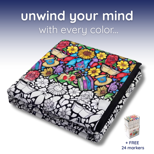 blankie - calming coloring blanket
