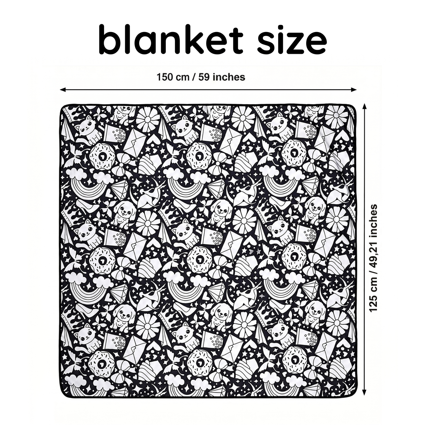 blankie - calming coloring blanket